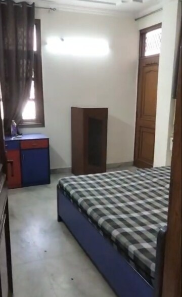 Bedroom in 3 BHK Builder Floor at Old Rajinder Nagar – for Rent