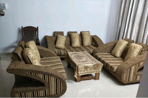 Living Room in 3 BHK Apartment at NK Savitry Enclave, Vip Road – for Rent