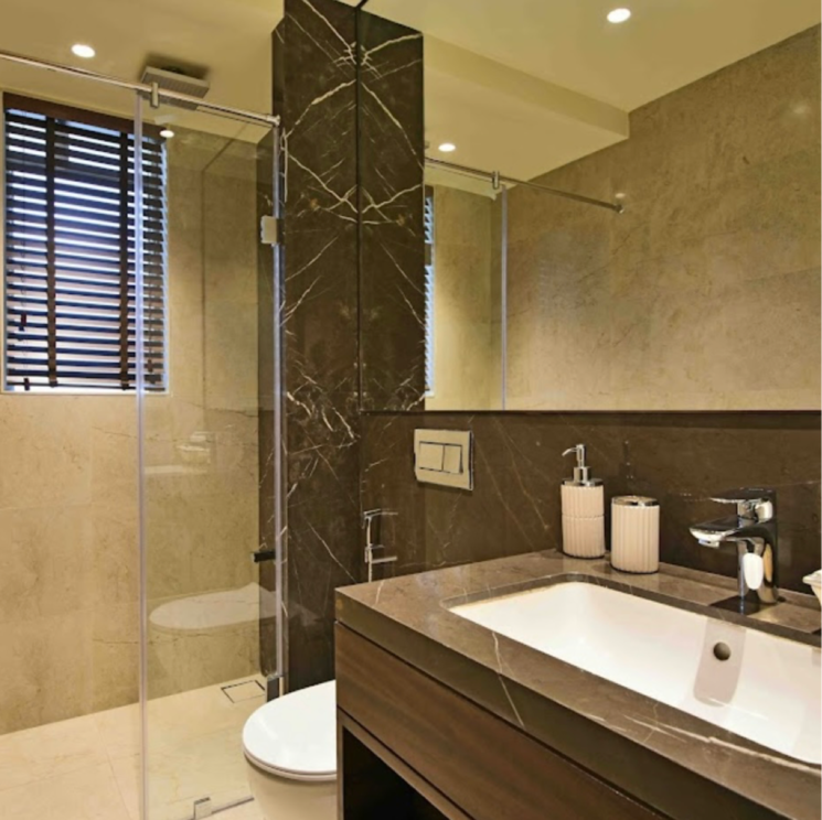 Attached Bathroom, dosti-west-county-phase-2-dosti-cedar 1 Bedroom 322 Sq.Ft. Apartment In Kolshet Industrial Area Thane 9316783