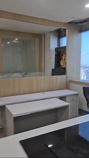 Kitchen in  Office Space at Salt Lake Sector V – for Rent