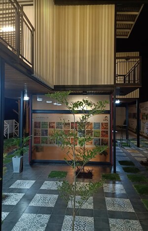 Living Room in 2 BHK Apartment at DS Max Sky Sisira, Rajanukunte – for Sale