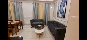 Team Area in 2 BHK Apartment at Prestige Lakeside Habitat, Varthur – for Rent