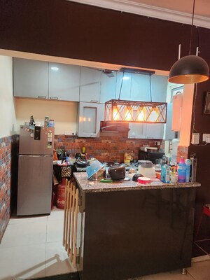 Kitchen in 3 BHK Builder Floor at Sector 57 – for Sale
