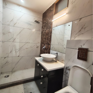 Team Area in 3 BHK Builder Floor at M2K Aura, Mayfield Garden – for Rent