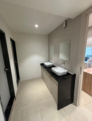 Washroom in  Office Space at Arihant Aura, Turbhe – for Rent