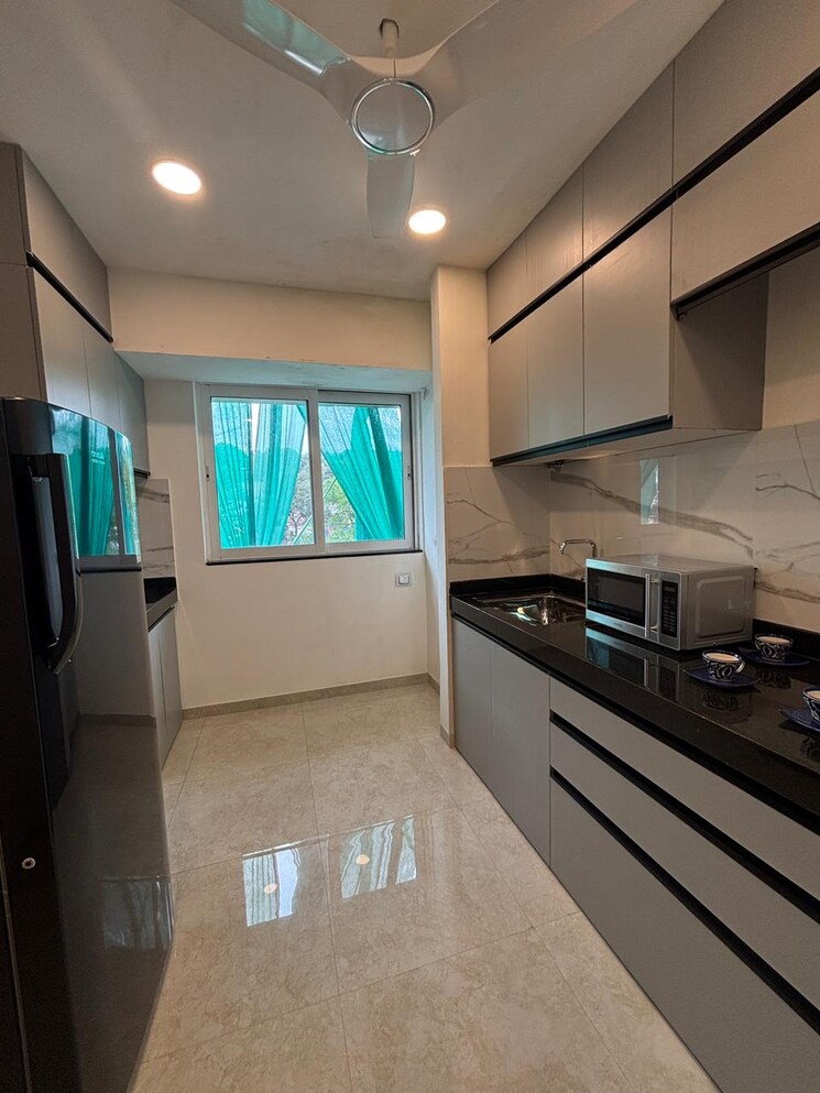 Kitchen, shreem-shree-krishna 1 Bedroom 431 Sq.Ft. Apartment In Powai Mumbai 9317126