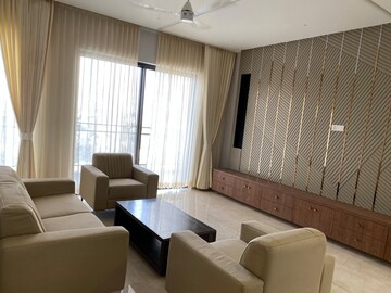 Living Room in 3 BHK Apartment at Century Ethos, Hebbal – for Rent