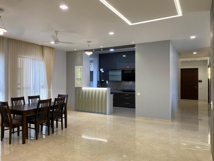 Living Room, century-ethos 3 Bedroom 2960 Sq.Ft. Apartment In Hebbal Bangalore 9317170