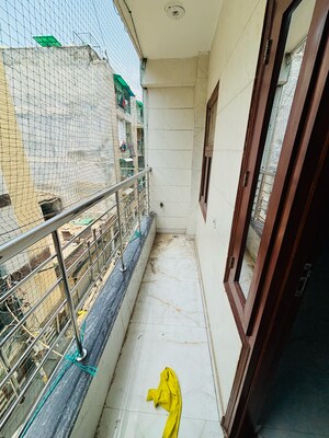 Balcony in 3 BHK Builder Floor at Mansa Ram Park – for Rent