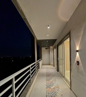 Balcony in 3 BHK Builder Floor at TDI The Retreat, Sector 89 – for Sale