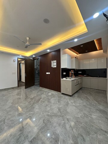 Kitchen in 2 BHK Builder Floor at Freedom Fighters Enclave – for Rent