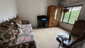 Living Room in 3 BHK Apartment at Evershine Greens, Andheri West – for Rent