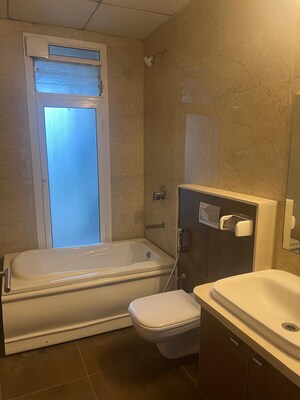 Bathroom in 4 BHK Apartment at SNN Clermont, Hebbal – for Rent