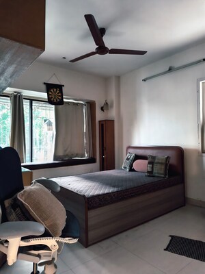 Bedroom in 3 BHK Apartment at Bliss CHS Sector 29, Vashi Sector 29 – for Rent