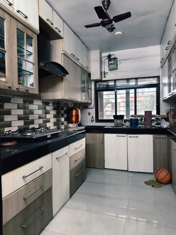 Kitchen in 3 BHK Apartment at Bliss CHS Sector 29, Vashi Sector 29 – for Rent