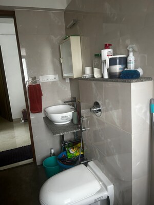 Bathroom in 2 BHK Apartment at Kailash Apartment Chembur, Chembur – for Rent