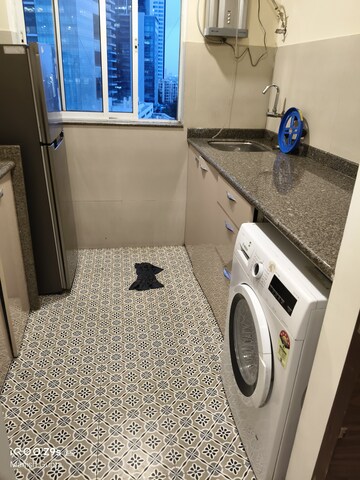 Kitchen in 2 BHK Apartment at Mint Magna Apartment, Parel – for Rent