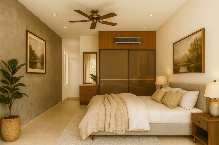Bedroom, prestige-beverly-hills 4 Bedroom 2708 Sq.Ft. Apartment In Kokapet Hyderabad 9317337