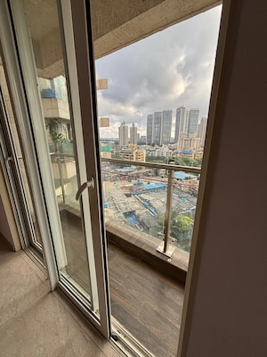 Balcony in 3 BHK Apartment at JP Decks, Goregaon East – for Rent