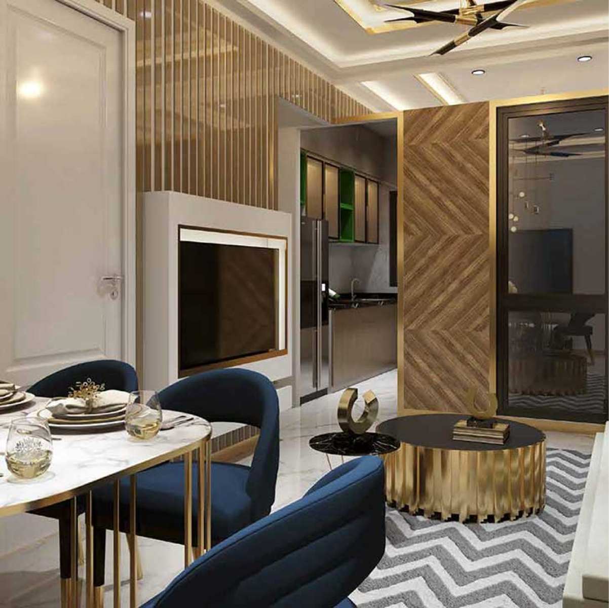 1 BHK 426 Sq.Ft. Apartment in Satra Nexus