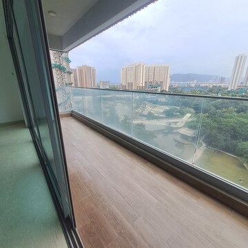 Balcony in 4 BHK Apartment at Kalpataru Immensa, Kolshet Road – for Sale