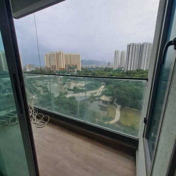 Balcony in 4 BHK Apartment at Kalpataru Immensa, Kolshet Road – for Sale