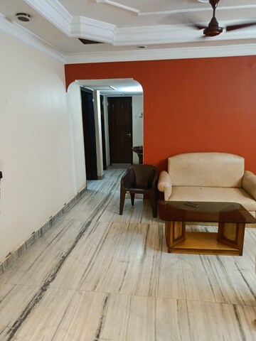 Living Room in 4 BHK Builder Floor at Ram Krishna Samadhi Road – for Sale