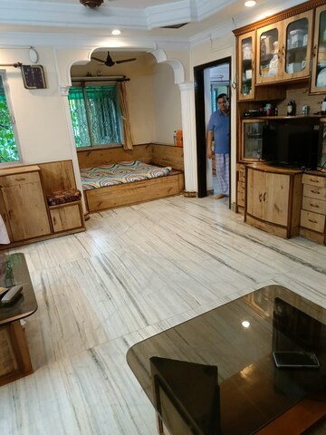 Living Room in 4 BHK Builder Floor at Ram Krishna Samadhi Road – for Sale
