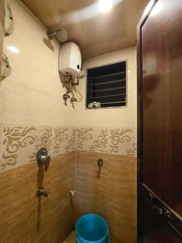 Bathroom in 1 BHK Apartment at Seawoods – for Rent