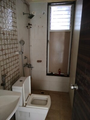 Bathroom in 1 BHK Apartment at Ajmera New Era, Kalyan West – for Rent
