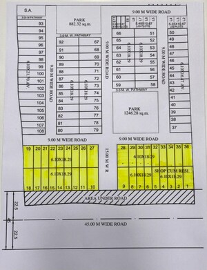 Plot Area in  Plot at Super Corridor – for Sale