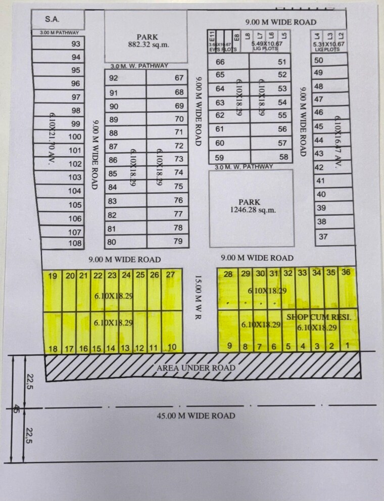 undefined, super corridor  1100 Sq.Ft. Plot In Super Corridor Indore 9317621