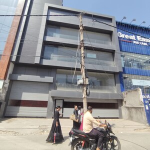 Staircase in  Showroom at Vishal Enclave – for Rent