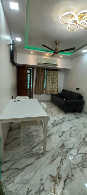 Living Room in 1 BHK Apartment at Seawoods – for Rent