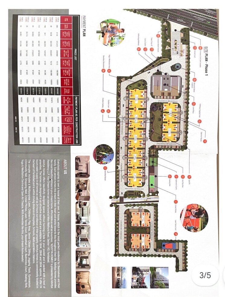 Master Plan, advitya-homes 2 Bedroom 720 Sq.Ft. Apartment In Sector 143 Faridabad 9317665