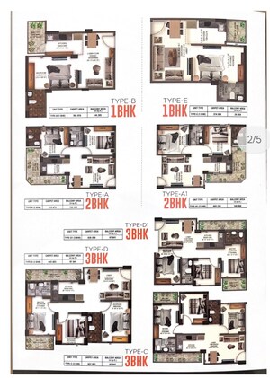 Floor Plan in 2 BHK Apartment at Advitya Homes, Sector 143 – for Sale