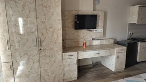Kitchen in 1 RK Apartment at Paramount Oak, Zeta I Greater Noida – for Rent