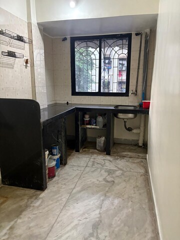Kitchen in 1 RK Apartment at Seawoods – for Rent