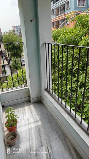 Balcony in 3 BHK Apartment at New Town – for Sale