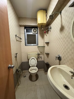 Bathroom in 3 BHK Apartment at Sungreens Gyan Kutir, Chembur – for Rent