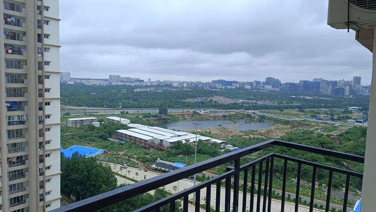 Balcony, movie-towers 3 Bedroom 2700 Sq.Ft. Apartment In Kokapet Hyderabad 9317402