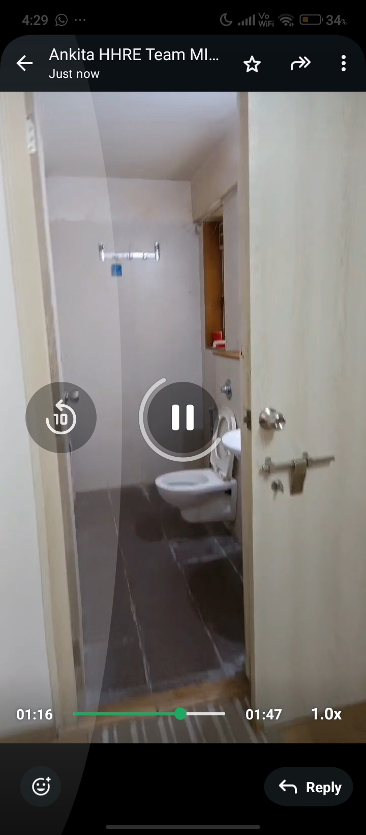 1 BHK Apartment For Rent in Regency Estate