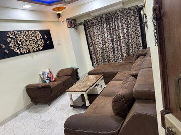 Living Room in 2 BHK Apartment at Seawoods – for Sale