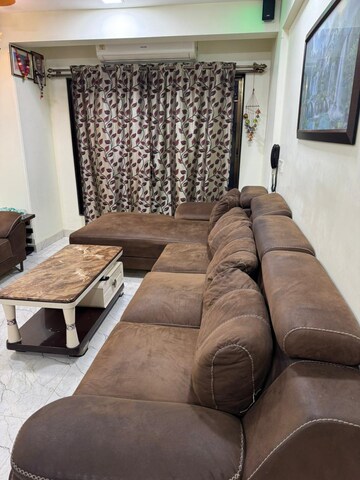 Living Room in 2 BHK Apartment at Seawoods – for Sale