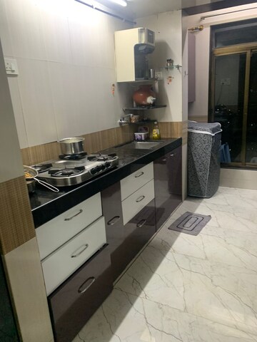 Kitchen in 2 BHK Apartment at Seawoods – for Sale