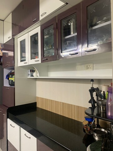 Kitchen in 2 BHK Apartment at Seawoods – for Sale