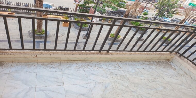 Balcony, chi v greater noida 1 Bedroom 615 Sq.Ft. Builder Floor In Chi V Greater Noida Greater Noida 9317981