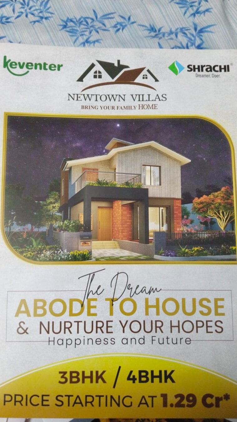 Exterior View, shrachi-newtown-villas 4 Bedroom 2077 Sq.Ft. Villa In New Town Kolkata 9317916