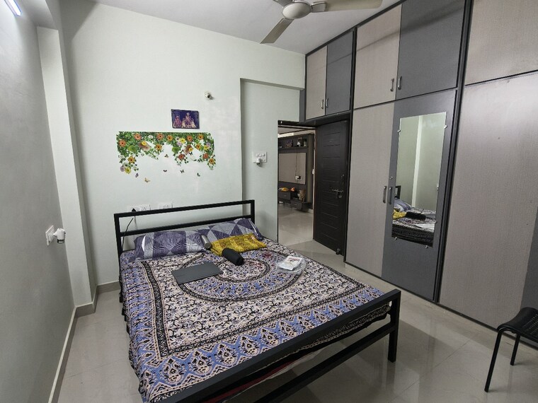 Bedroom, kondapur 3 Bedroom 1500 Sq.Ft. Apartment In Kondapur Hyderabad 9318063