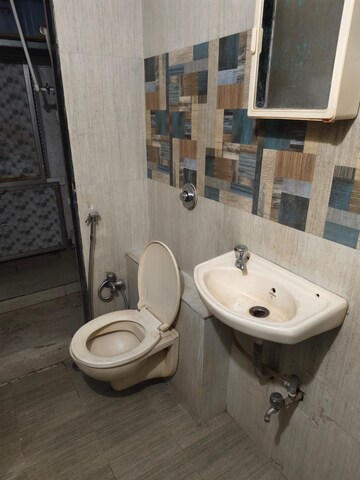Bathroom in 2 BHK Apartment at Shree Sai Heights Kharghar, Kharghar – for Rent